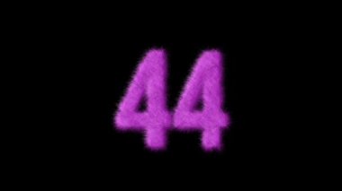 Pembe kürklü numara 44, alfa kanalı, kürklü numara, barbekü.