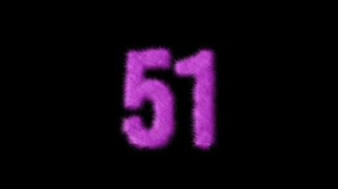 Pembe kürklü 51 numara, alfa kanalı, kürklü numara, Barbie.