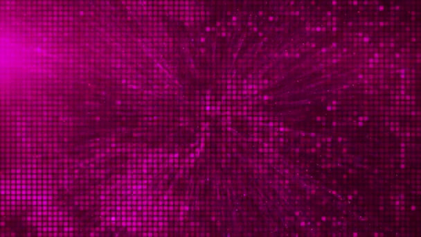 Рожевий Фон Абстрактний Рожевими Частинками Фон Нагородження — стокове відео