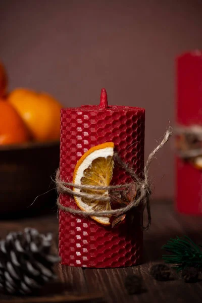 Candles New Year Candles Candle New Year — Stock Photo, Image