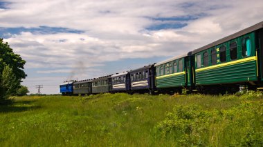 Gaivoron buharlı lokomotifinde 12.05.25 Retro turu. Dar ölçülü demiryolu. Bershad. Hafta sonu turu. Ukrayna turizmi. Resimli rota.