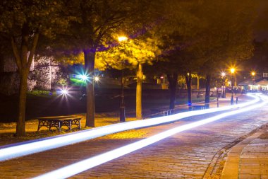 Gece vakti Rochester şehrinde