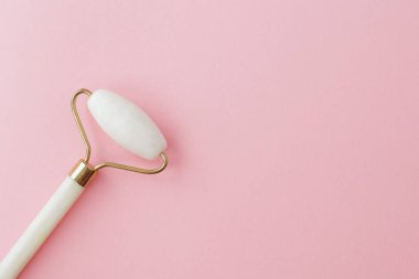 Yüz bakımı için düz masaj aracı, fotokopi alanı ile SPA güzellik tedavi konsepti