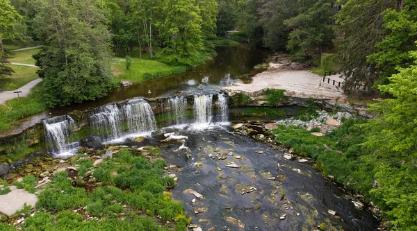 Estonya 'nın en güzel şelalelerinden biri Keila Şelalesi.