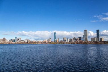 Boston Massachusetts 'te Bir Bahar Öğleden Sonra