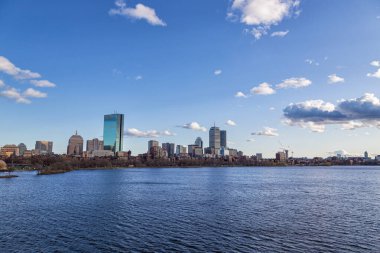 Boston Massachusetts 'te Bir Bahar Öğleden Sonra