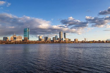Boston Massachusetts 'te Bir Bahar Öğleden Sonra
