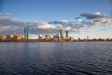 Boston Massachusetts 'te Bir Bahar Öğleden Sonra