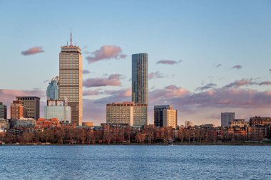 Boston Massachusetts 'te Bir Bahar Öğleden Sonra