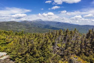 White Mountains, New Hampshire 'daki Jackson Dağı' ndan görüntü