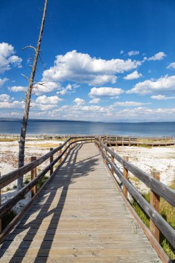 Batı başparmak Şofben havzasında yellowstone Milli Parkı