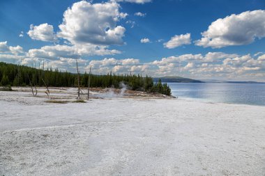 Batı başparmak Şofben havzasında yellowstone Milli Parkı