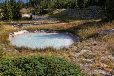 Batı başparmak Şofben havzasında yellowstone Milli Parkı