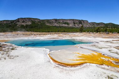 Gayzer Havzası Yellowstone Milli Parkı'nda