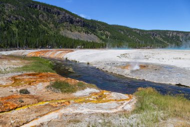 Gayzer Havzası Yellowstone Milli Parkı'nda
