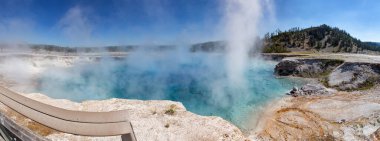 Gayzer Havzası Yellowstone Milli Parkı'nda