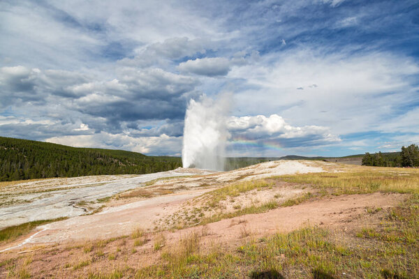 Old Faithful Geyser, Yellowstone National Park