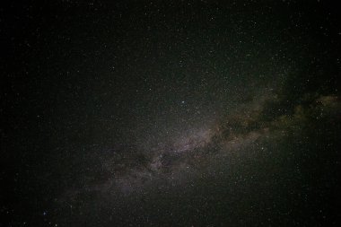 Grand Teton Ulusal Parkı 'nda Gece Gökyüzü