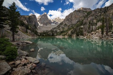 Grand Teton Ulusal Parkı 'ndaki Delta Gölü