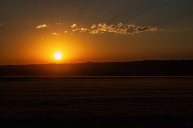 Idaho Yollarında Şok edici Günbatımı