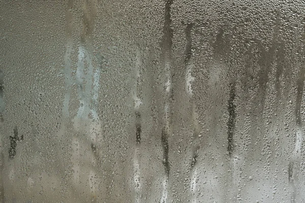 Wet Glass Background Condensation Concept High Quality Photo — Stock Photo, Image