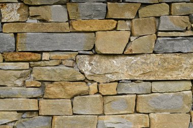 Taş bir duvar. desenli tuğla arkaplan