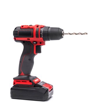 Beyaz arka planda bir tornavida. izole et