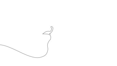 Öpücük, öpüşen iki insan, dudaklar kapalı, yüzlerin ayrıntıları, sürekli çizgi