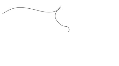 Öpücük, öpüşen iki insan, dudaklar kapalı, yüzlerin ayrıntıları, sürekli çizgi