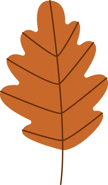 秋季树叶矢量插图 免版税图库插图