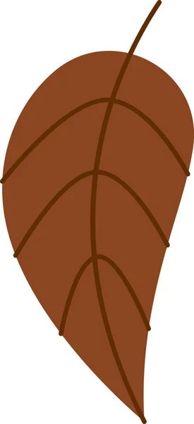 Осенний Лист Дерева Векторная Иллюстрация Лицензионные Стоковые Иллюстрации