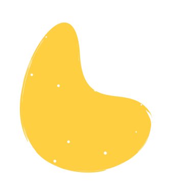 Soyut sıvı lekesi. Basit sıvı damlası.