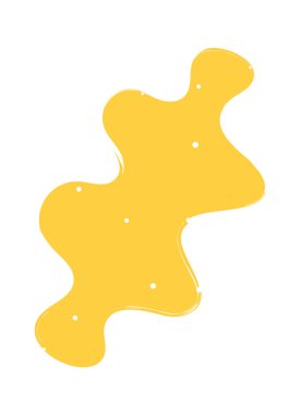 Düzensiz damlacık rastgele sıvı şekil bozulması noktası