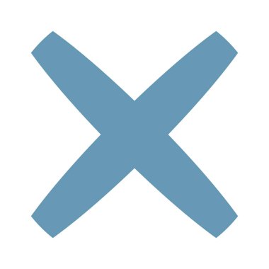 Basit yıldız gaddar geometrik çizgi biçimi