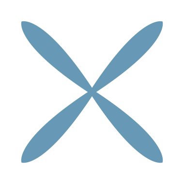 Yıldız şekli vahşi soyut geometrik basit biçim