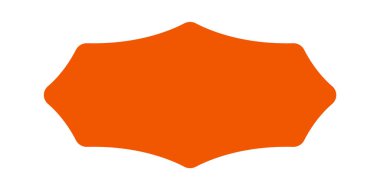 Özel perakende satış etiketi tasarım reklam rozeti