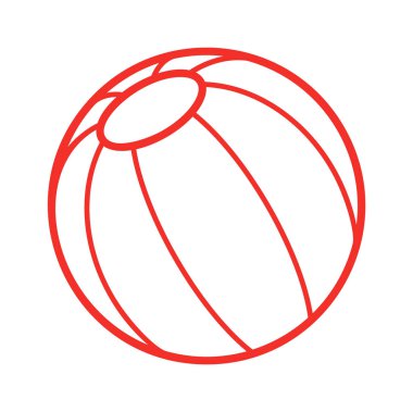 Şişirilebilir oyuncak bebek çizim sembolü