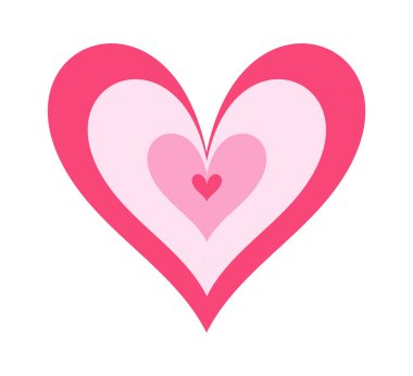 Zarif Sevgililer Günü Aşk Aşk Kalbi ikonu