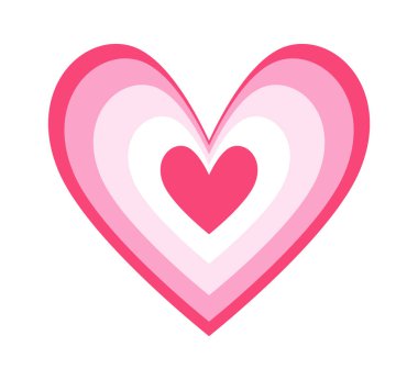 Şenlikli aşk kalp sembolü hipnotik etki