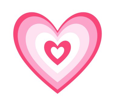 Hipnotik Sevgililer Günü. Aşk kalp bayramı sembolü.