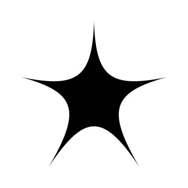 Basit yıldız patlaması parlak ışık desenli geometri parıltısı