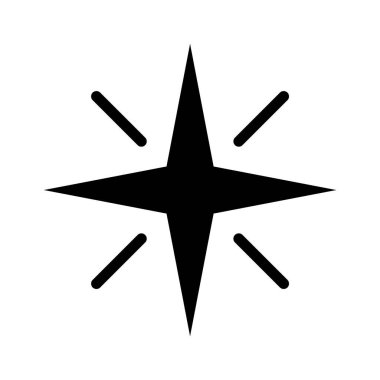 Geometrik yıldız parlaması minimum parlama sembolü