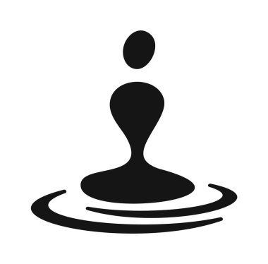 Su damlası sıçrama sıvısı damlayan sıvı