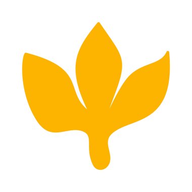 Minimum çiçek bitkisi doğal bahar izi tasarımı