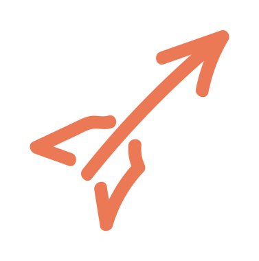 Yay ok çizgisi renk çizim yönü sembolü