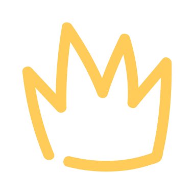 Altın taç karalama kraliyet sembolü ortaçağ mücevherleri