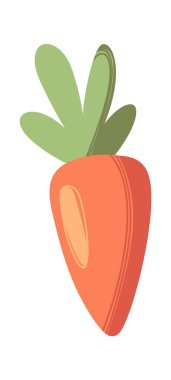 Taze havuç sebze Paskalya tavşanı atıştırmalığı