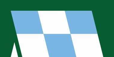 Güneş paneli ekipmanı grafik amblem geometrik biçimi