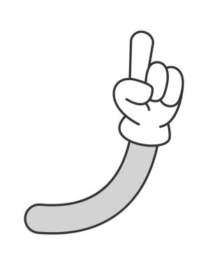 Komik işaret parmağı el hareketini not alıyorum.