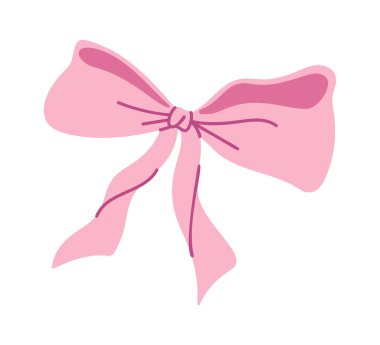 Sevimli vintage yay kız aksesuar tasarım elementi